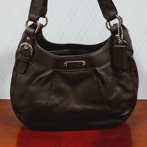 Brown Coach Shoulder Bag
